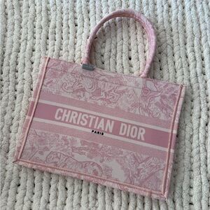 Inspired Pink Canvas Tote Bag